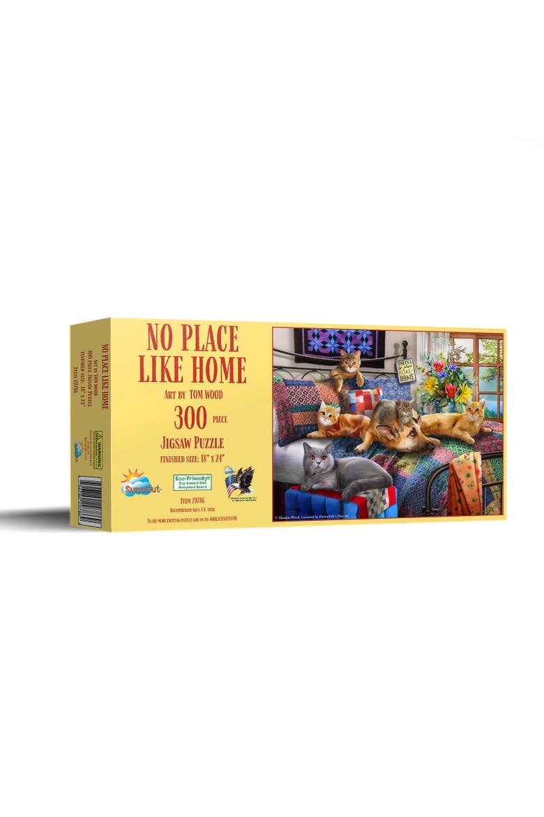 No Place Like Home 300 piece Jigsaw Puzzle for Adults, Main, color, Multicolor