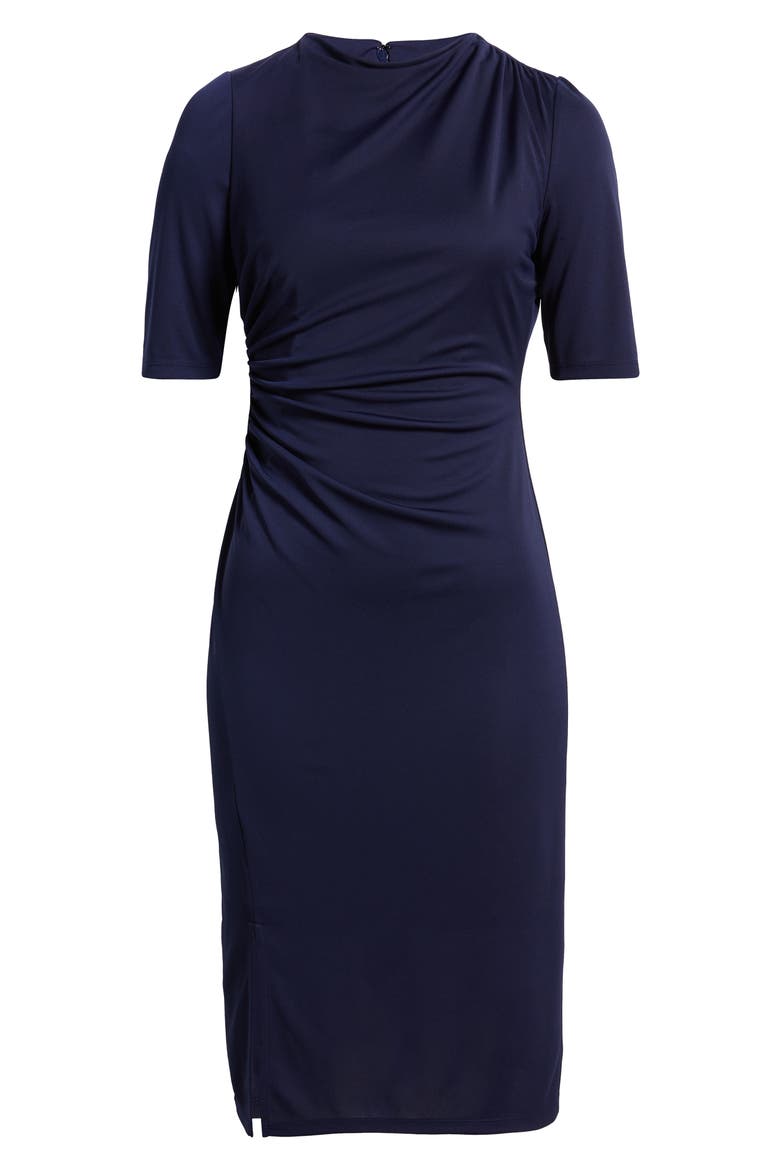 Ruched Body-Con Dress, Alternate, color, DISTANT MOUNTAIN