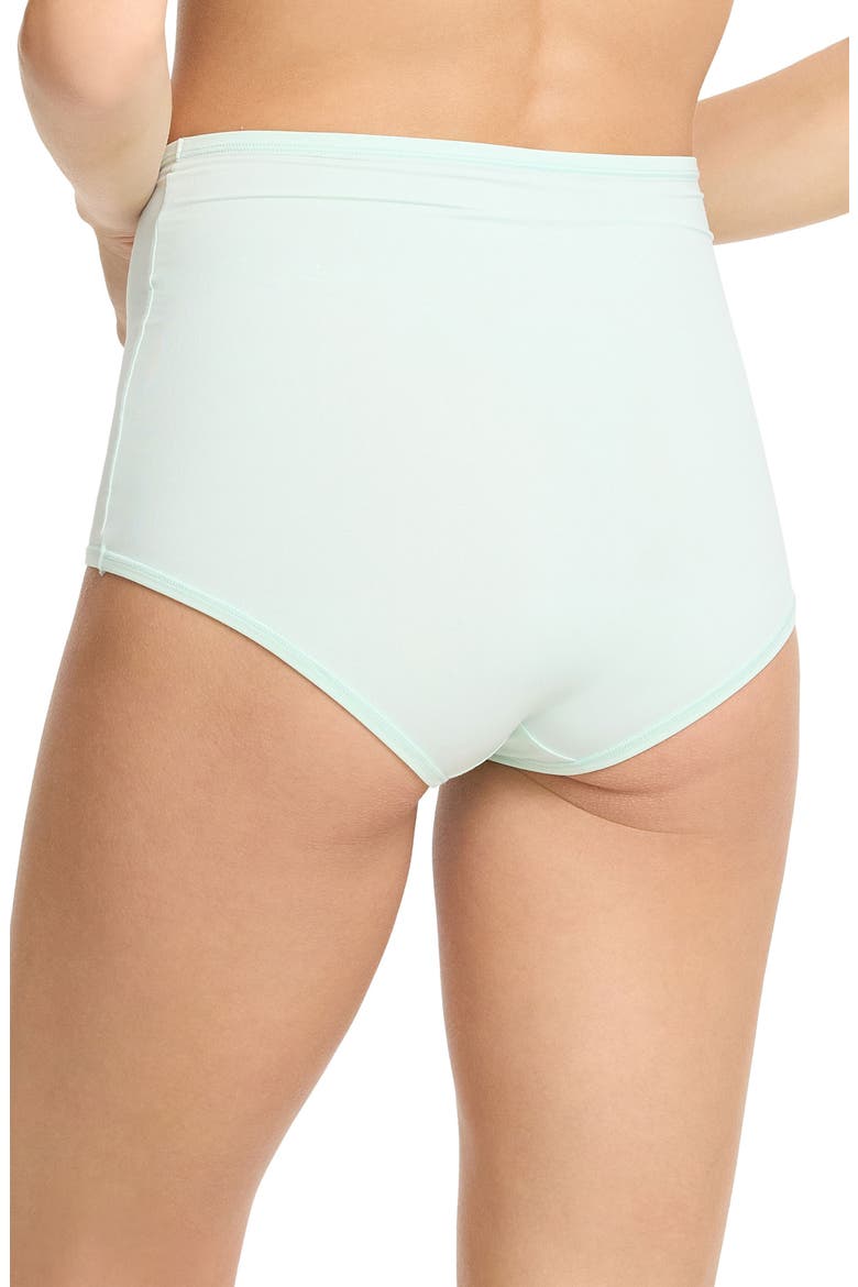YourFit™ High Waist Briefs, Alternate, color, CRYSTAL CLEAR BLUE