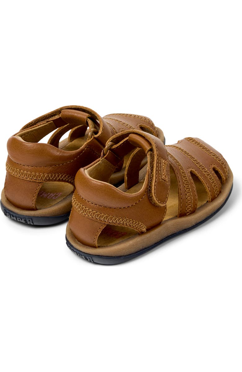 Camper Kids' Bicho Fisherman Sandal, Alternate, color, Medium Brown