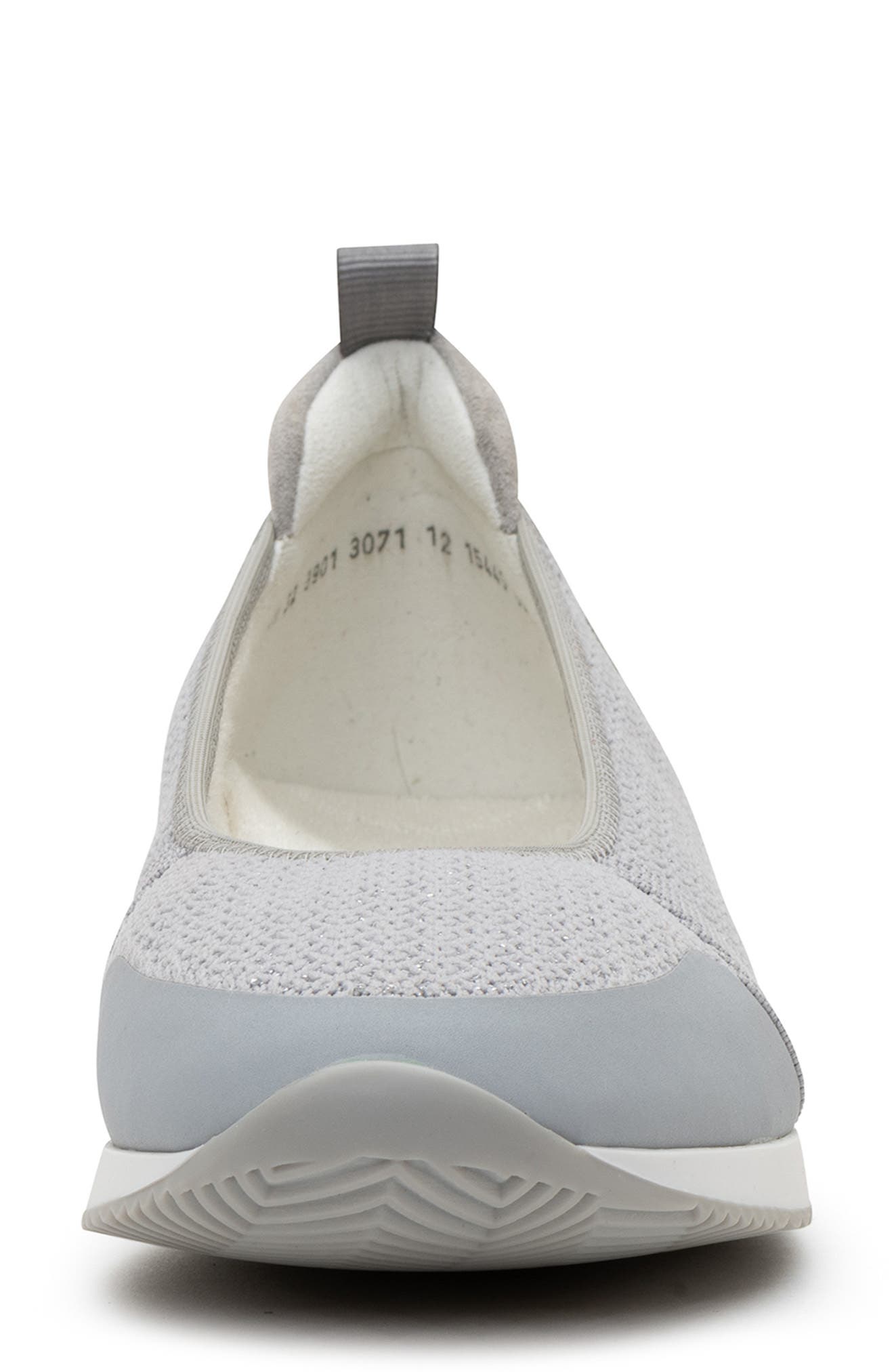 ara Perth Sport Mixed Media Ballet Flat, Alternate, color, Pebble