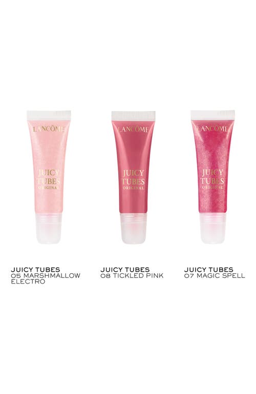 Lancôme Mini Juicy Tubes Set $48 Value In Transparent