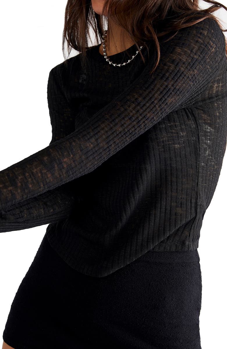 Free People Aura Long Sleeve Layering Top, Alternate, color, 