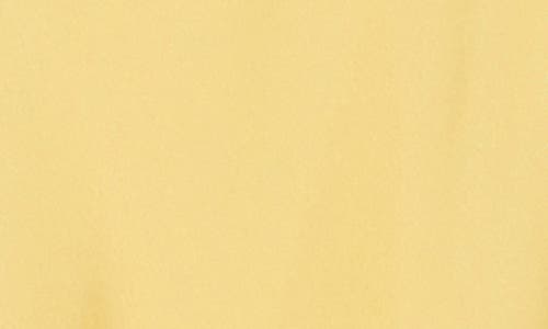 Renee C Side Slit Satin Maxi Skirt In Yellow
