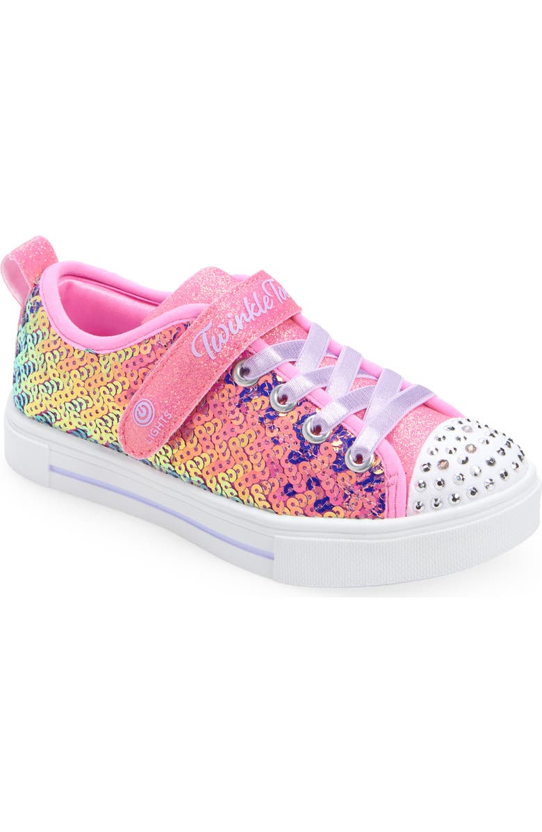SKECHERS Kids' Twinkle Sparks Light-Up Sneaker, Main, color,