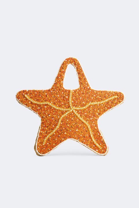 Beaded Starfish Bag