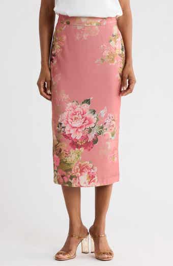 JASON WU Rose Print Skirt