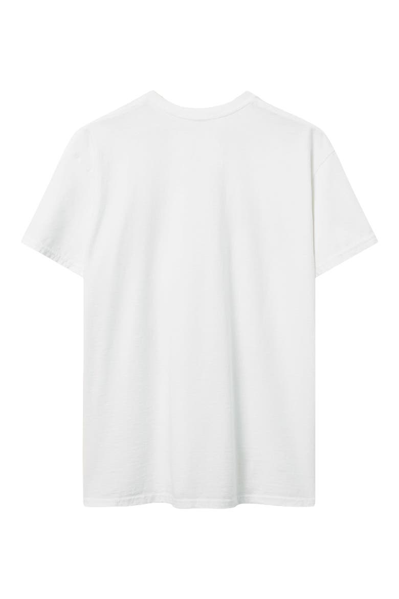 New Orleans Saints Throwback Helmet Cotton Graphic T-Shirt, Alternate, color, WHITE