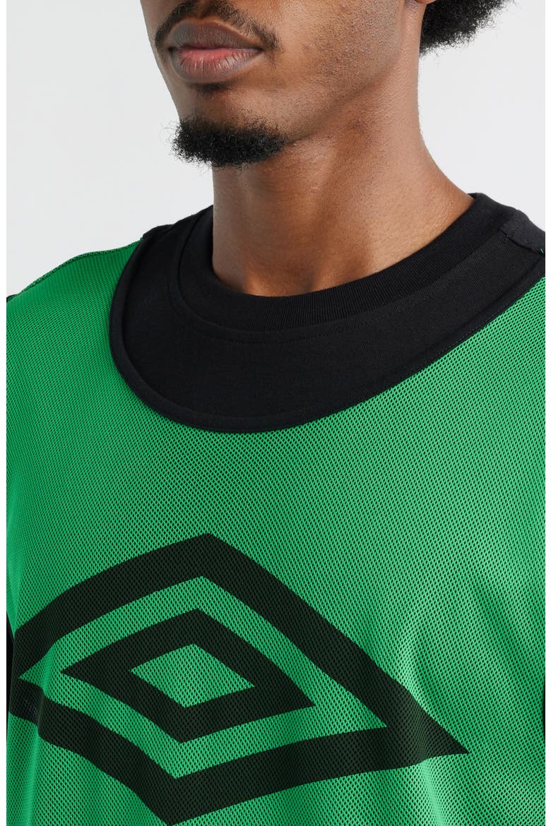 Logo Graphic Scrimmage Jersey, Alternate, color, BLACK BEAUTY/ CLASSIC GREEN