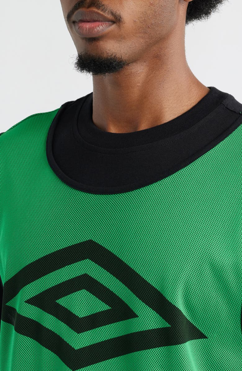 MARKET Logo Graphic Scrimmage Jersey, Alternate, color, Black Beauty/ Classic Green