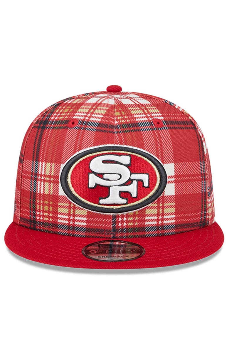 New Era Men's New Era Scarlet San Francisco 49ers 2024 Sideline Statement 9FIFTY Snapback Hat, Alternate, color, Scarlet