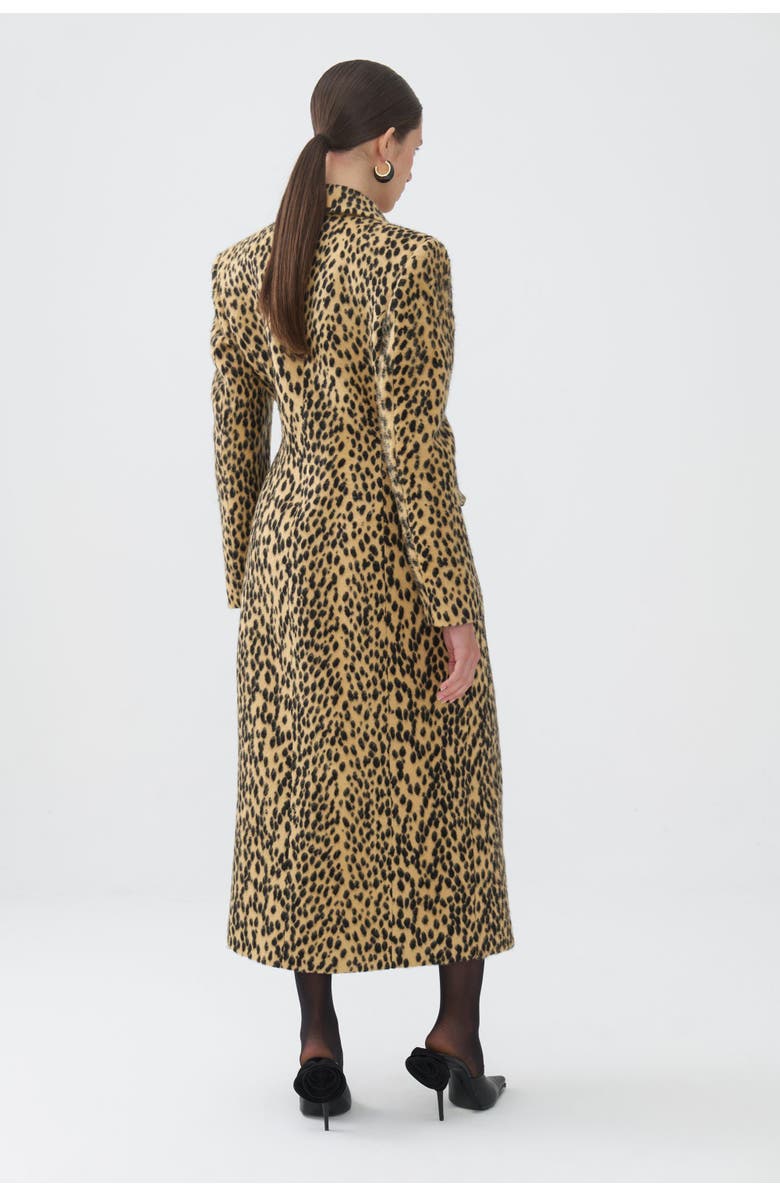 Nocturne Leopard Printed Coat, Alternate, color,
