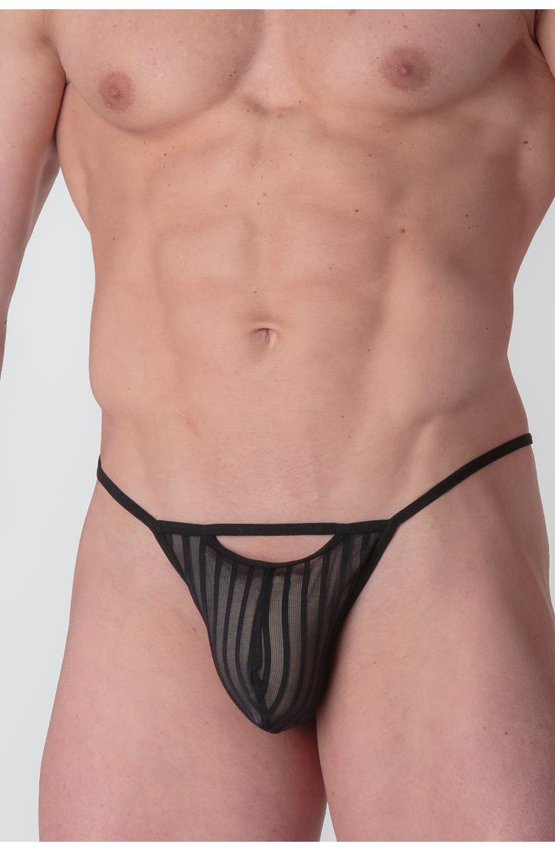 WOH Personal Allure G-String, Alternate, color, Black