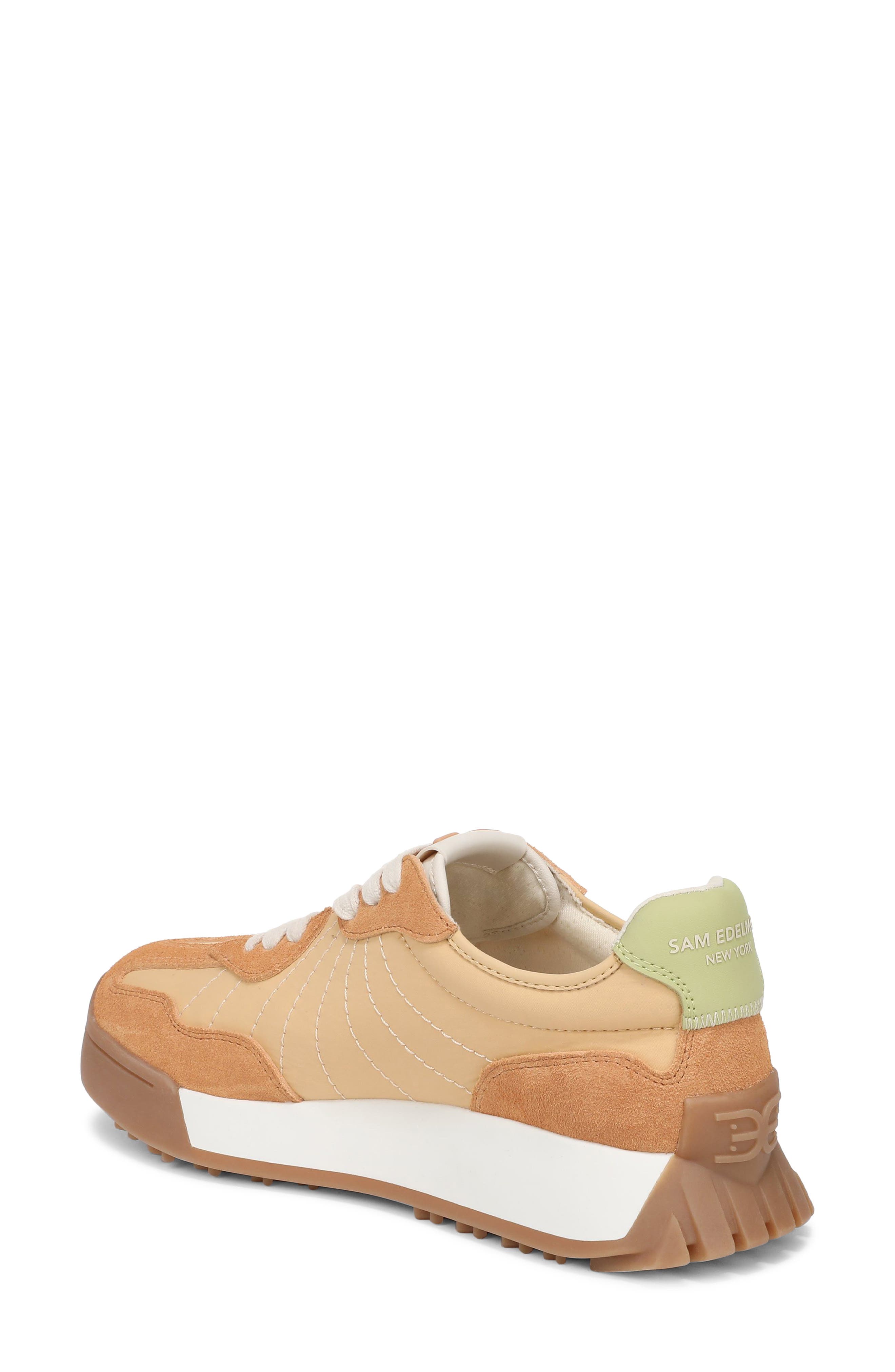 Langley Retro Sneaker, Alternate, color, CITRUS ORANGE/ ALBA ORANGE
