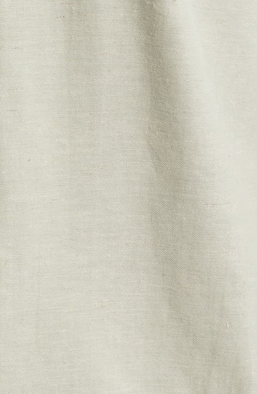 Ag Foster Cotton Blend Camp Shirt In Dried Bay Leaf