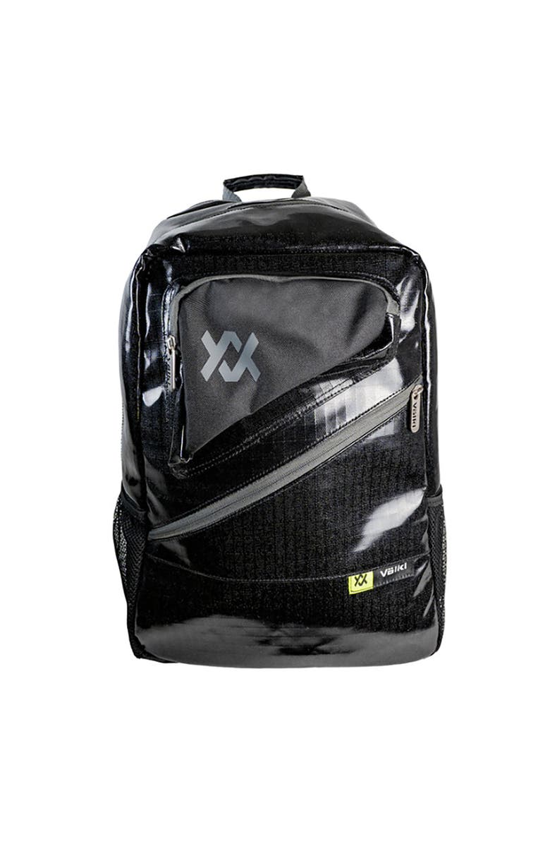 Volkl Primo Backpack Black and Charcoal Tennis Bag, Main, color, Black/Charcoal