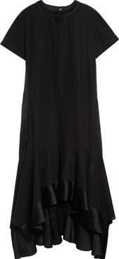 Sacai Cotton Broadcloth Dress