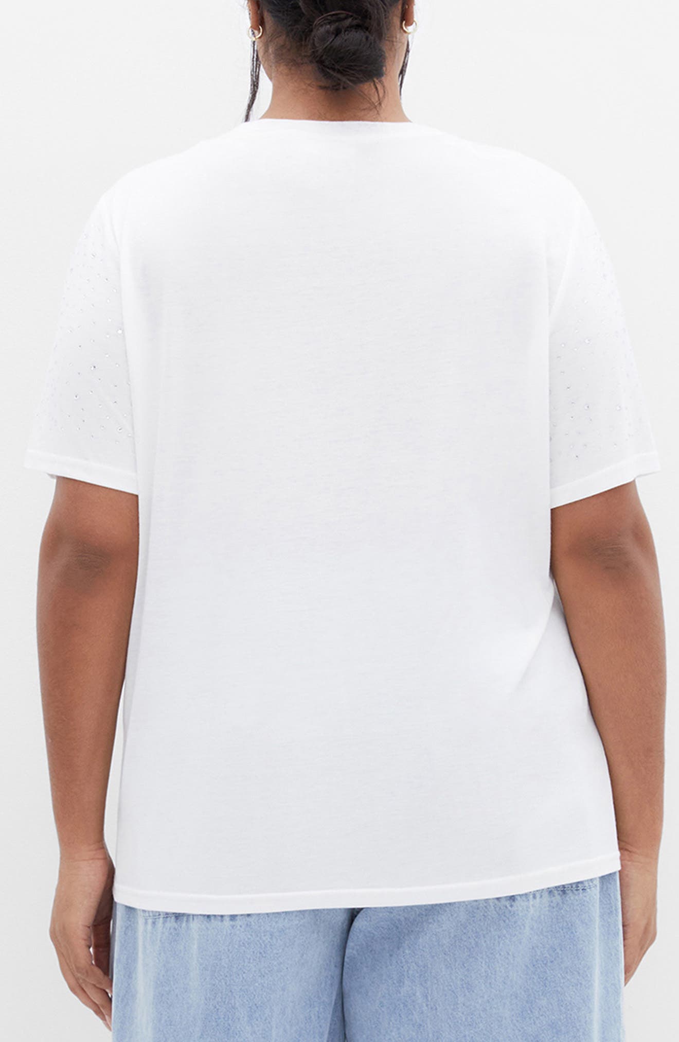 Blinged Up Embellished T-Shirt - image 2