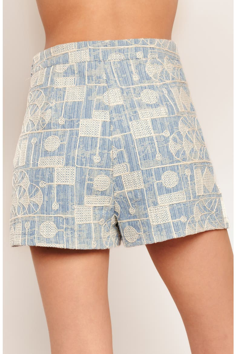 Embroidered Skort, Alternate, color, LIGHT BLUE