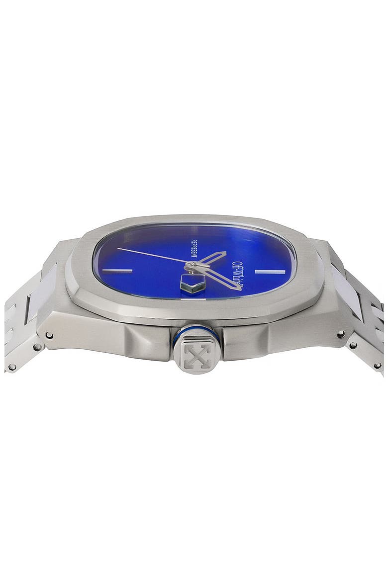 Object Cushion Bracelet Watch, 39mm, Alternate, color, STAINLESS STEEL