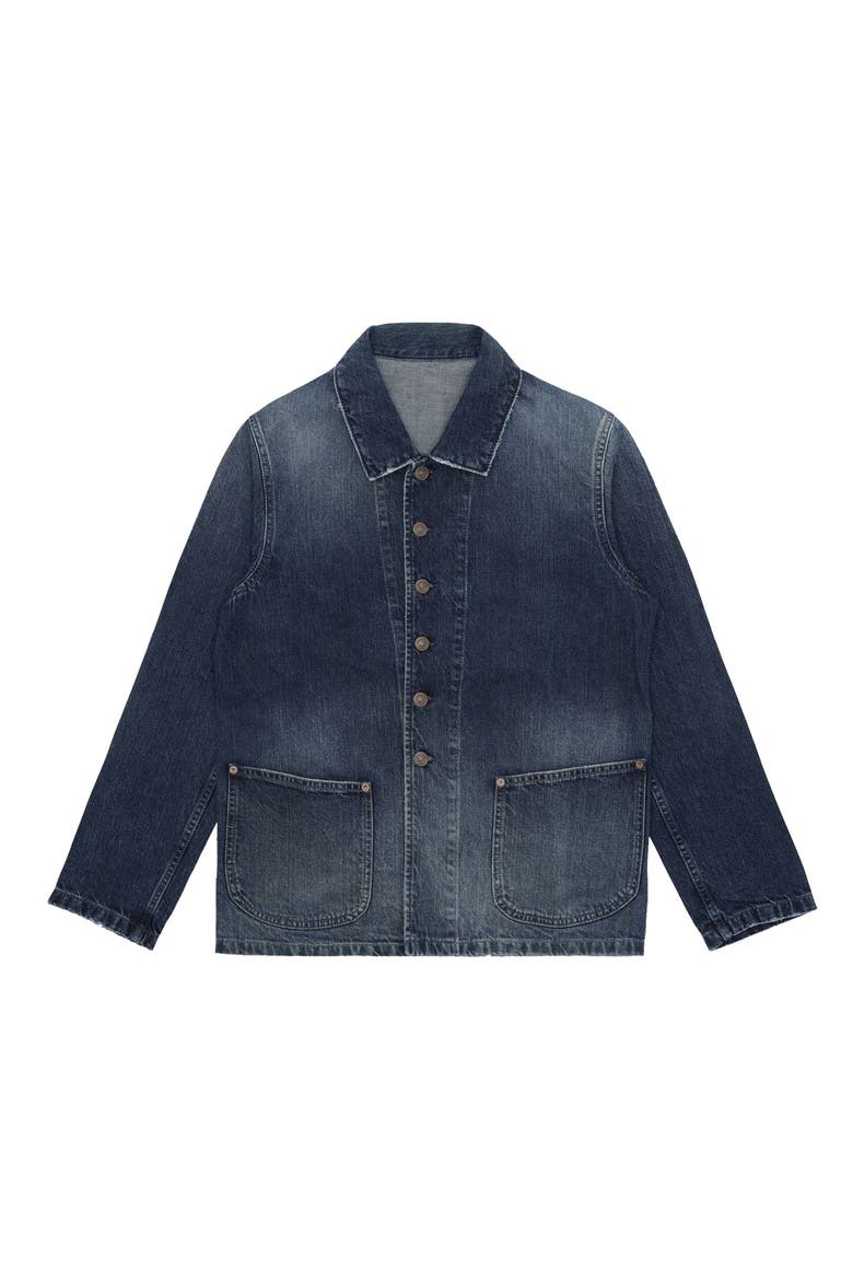 Clays Custom Wash Denim Jacket, Main, color, Custom Wash