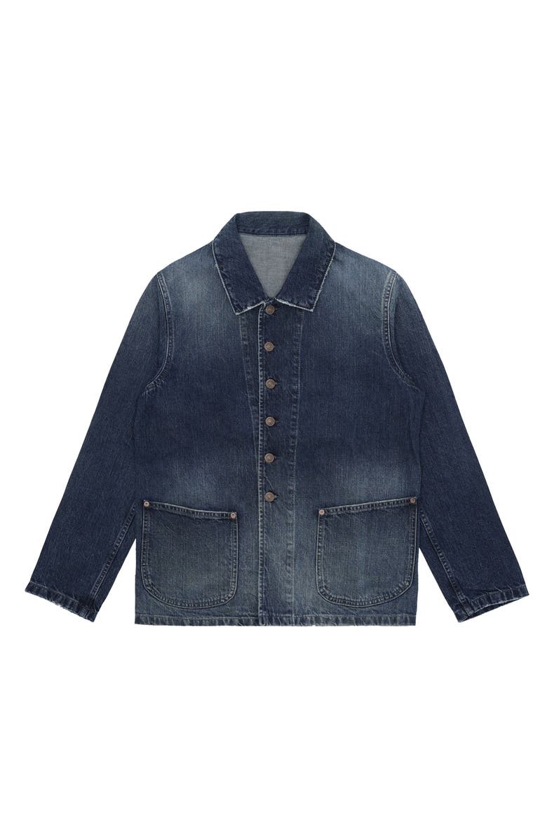 Fortela Clays Custom Wash Denim Jacket, Main, color, Custom Wash