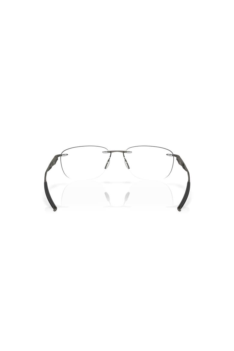 53mm Rectangle optical glasses, Alternate, color, Grey