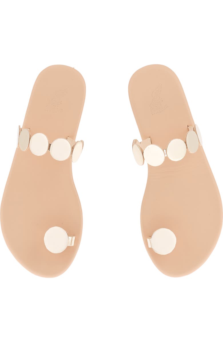 Ancient Greek Sandals Dirki Discs Sandal, Alternate, color, Gold