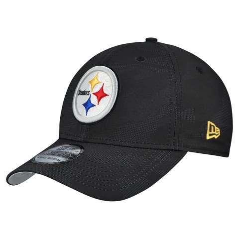 Men
s New Era  Black Pittsburgh Steelers Tonal Camo 39THIRTY Stretch Fit Hat