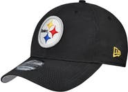 New Era Men's New Era  Black Pittsburgh Steelers Tonal Camo 39THIRTY Stretch Fit Hat