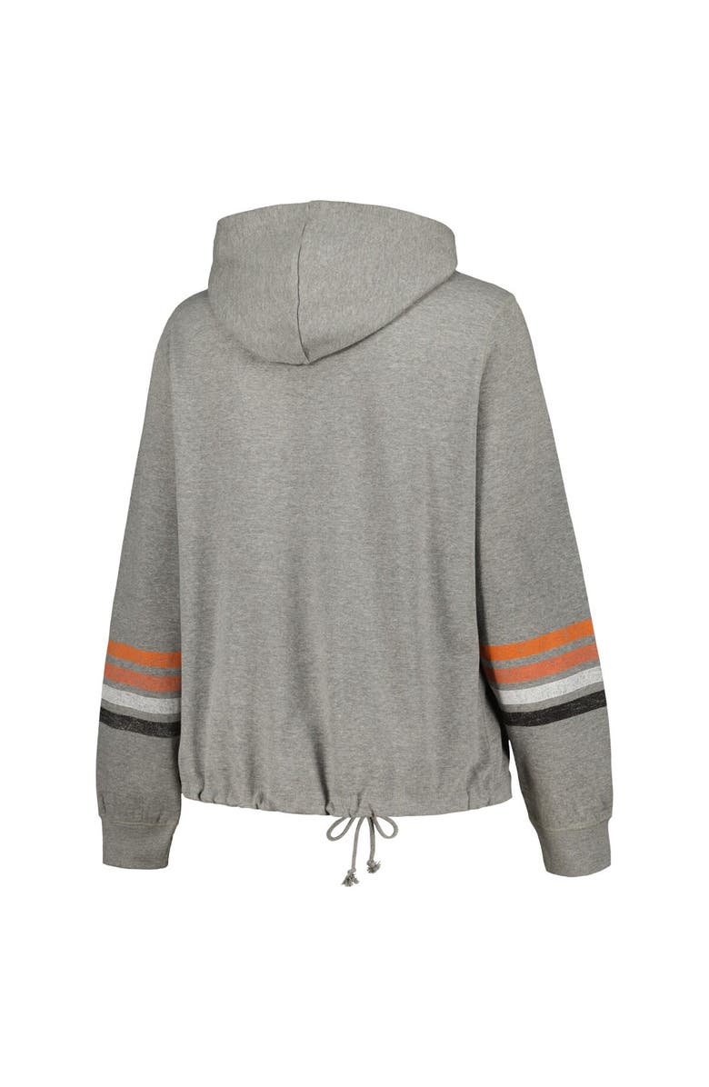 '47 Women's '47 Heather Gray Cincinnati Bengals Plus Size Upland Bennett Pullover Hoodie, Alternate, color, 