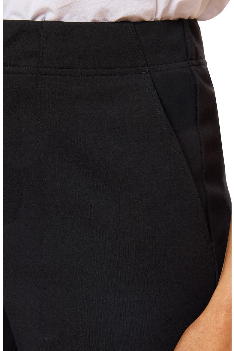 High Waist Barrel Leg Pants, Alternate, color, BLACK NIGHT