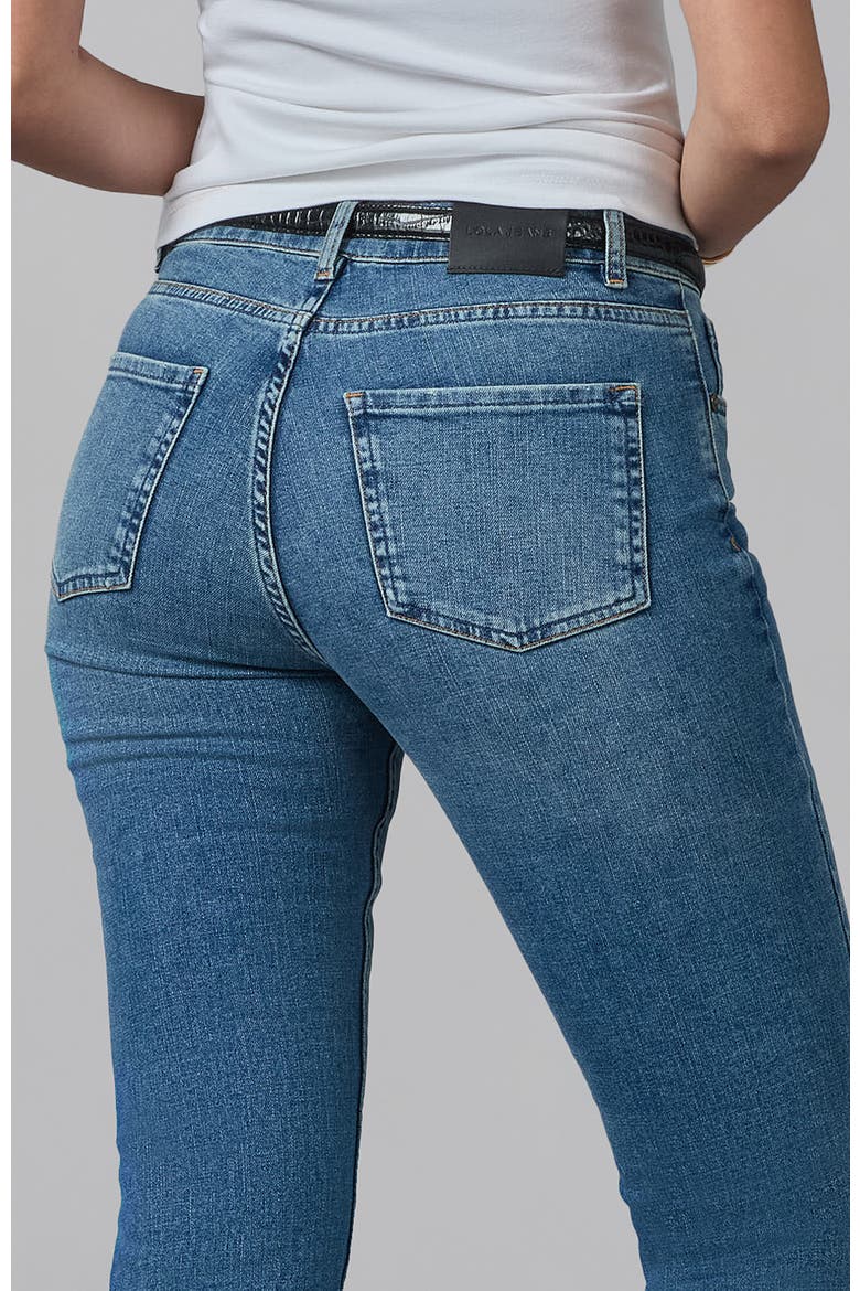 Denver High Rise Straight Leg Jeans, Alternate, color, Dim Sky 2