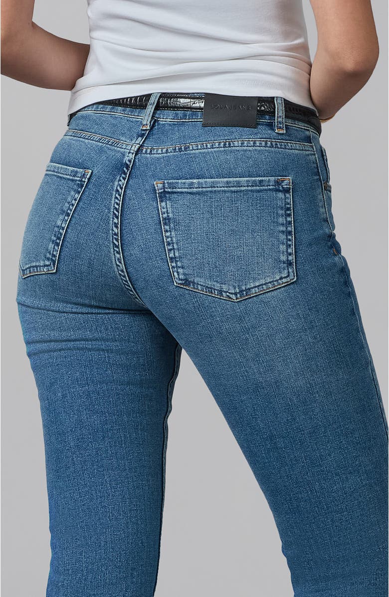 Lola Jeans Denver High Rise Straight Leg Jeans, Alternate, color, 