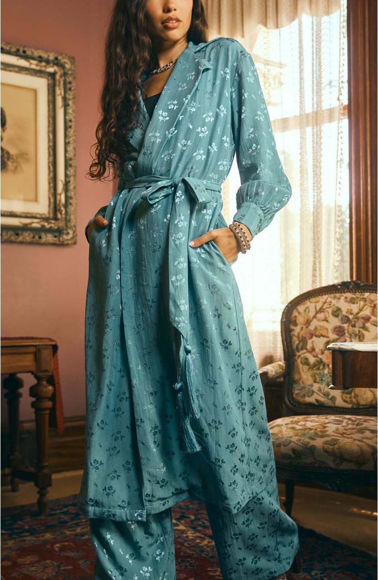 Eddy Helen Jacket, Alternate, color, Frozen Blue Bouquet