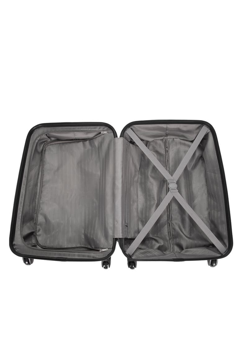 Out of Bounds Hardside Suitcase, Alternate, color, ROSE GOLD
