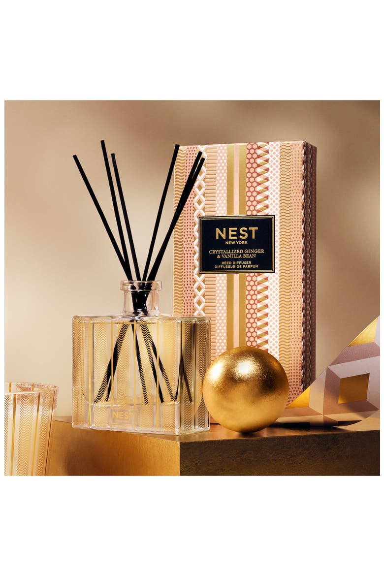 Crystallized Ginger Vanilla Reed Diffuser, Alternate, color, NO COLOR
