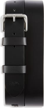 Polo Ralph Lauren Big & Tall Leather Saddle Patch Belt