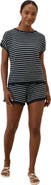 Pact Beachside Linen Crochet Short Made with Organic Cotton