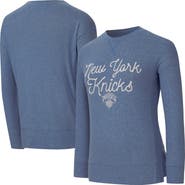 CONCEPTS SPORT Women's Concepts Sport  Royal New York Knicks Rigor Long Sleeve Jersey T-Shirt