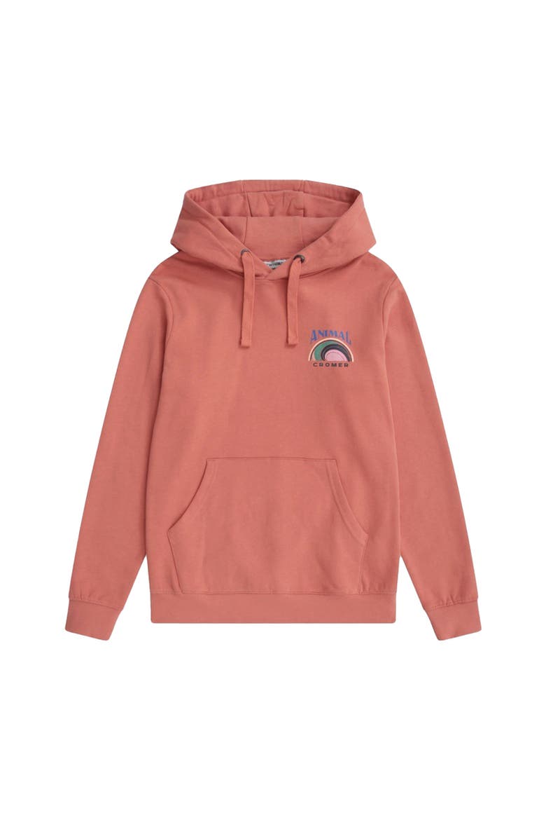 Maya Cromer Hoodie, Main, color, Pink