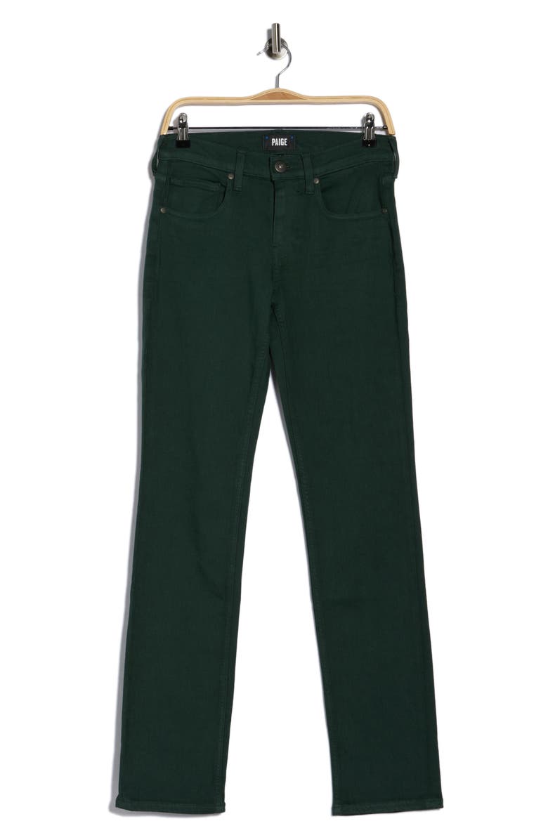 PAIGE Federal Slim Straight Leg Jeans, Main, color, Clover Forest