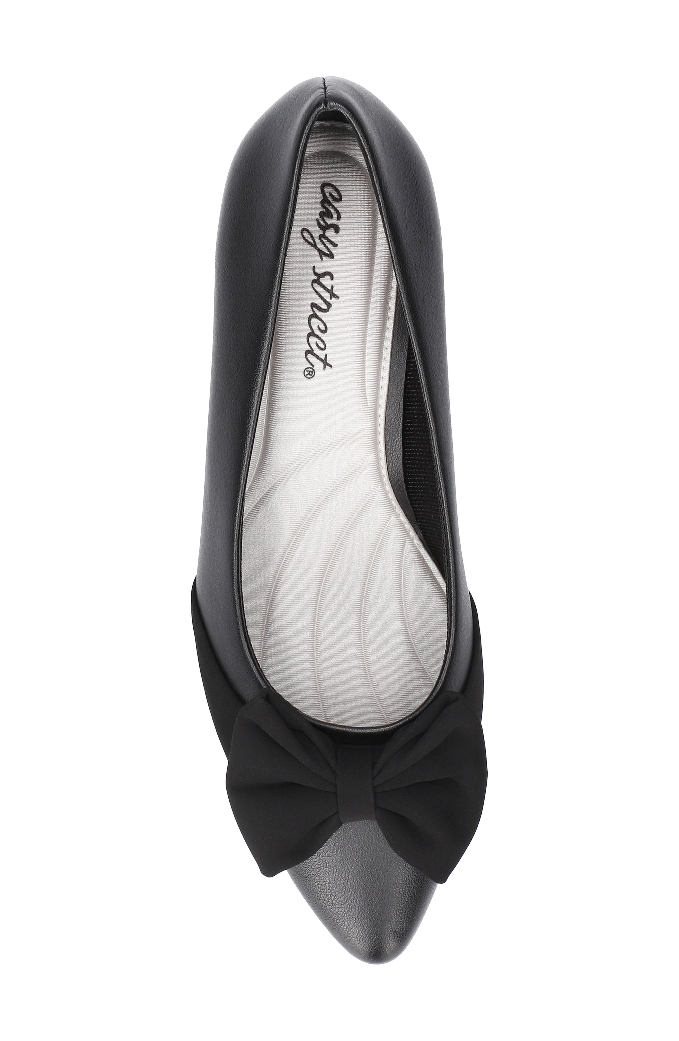 EASY STREET Alva Pointed Toe Pump, Alternate, color, Black