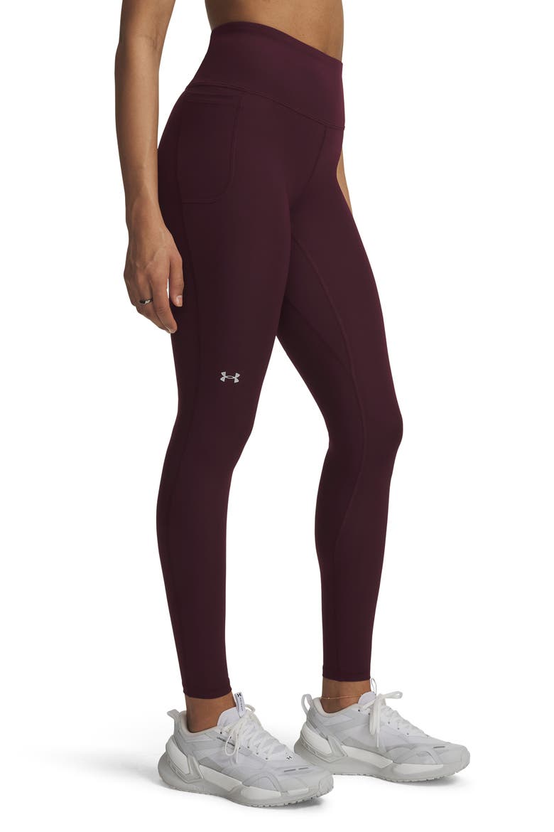 Movement Pocket High Waist Performance Leggings, Alternate, color, RED