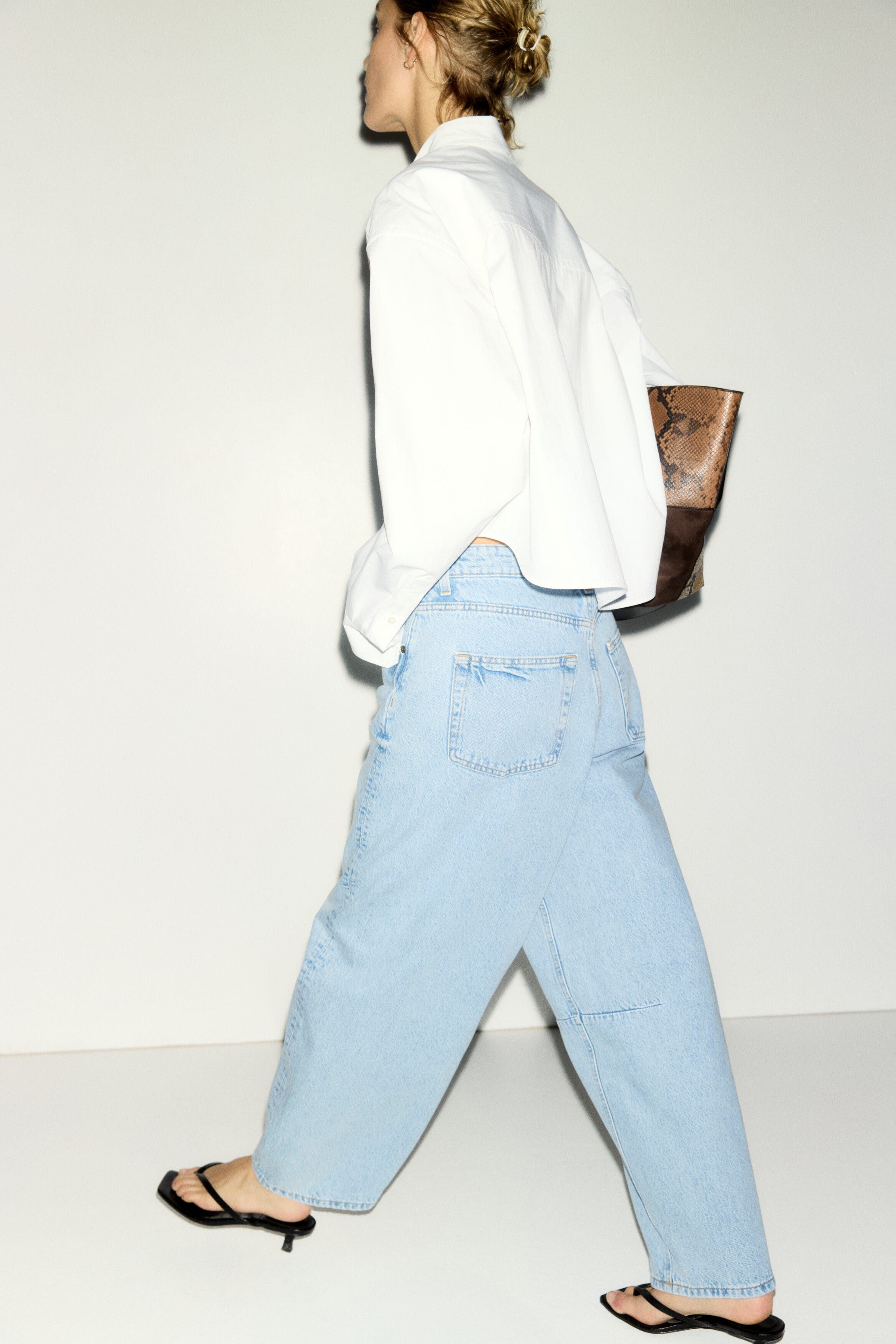 Barrel High Waist Ankle Jeans - image 2