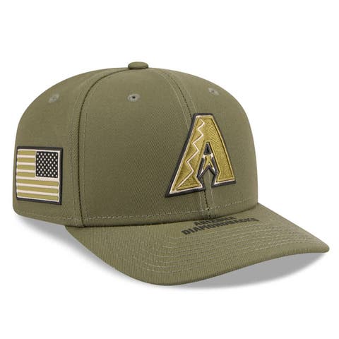 Men's New Era  Olive Arizona Diamondbacks 2026 Armed Forces Day 9SEVENTY Adjustable Hat