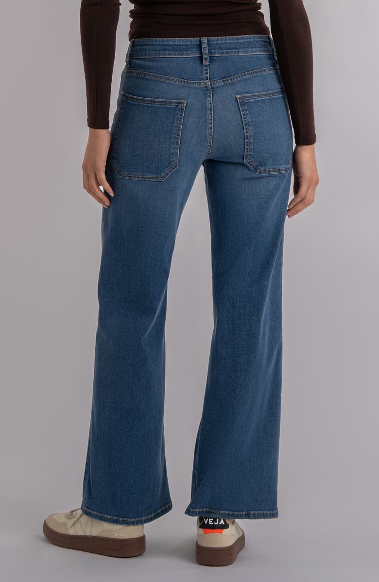 KUT from the Kloth Jodi High Waist Relaxed Straight Leg Utility Jeans, Alternate, color, Proudly