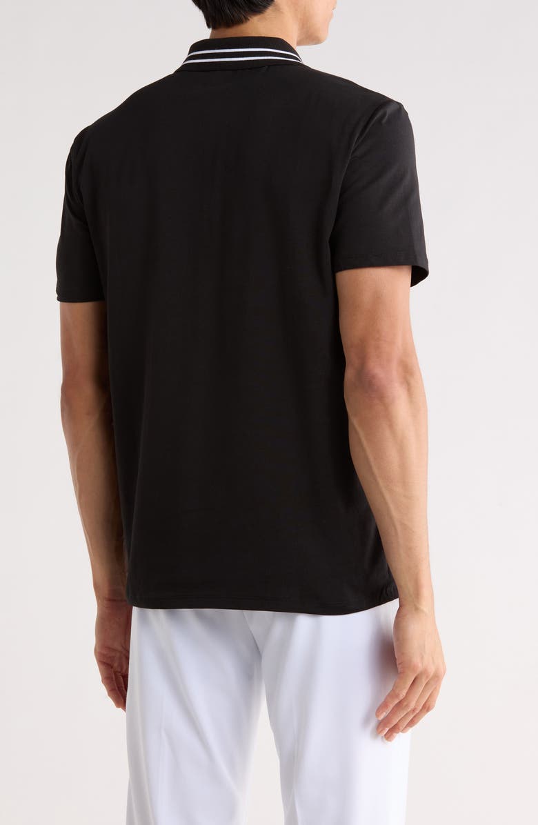 DKNY SPORTSWEAR Reyes Polo, Alternate, color, Black