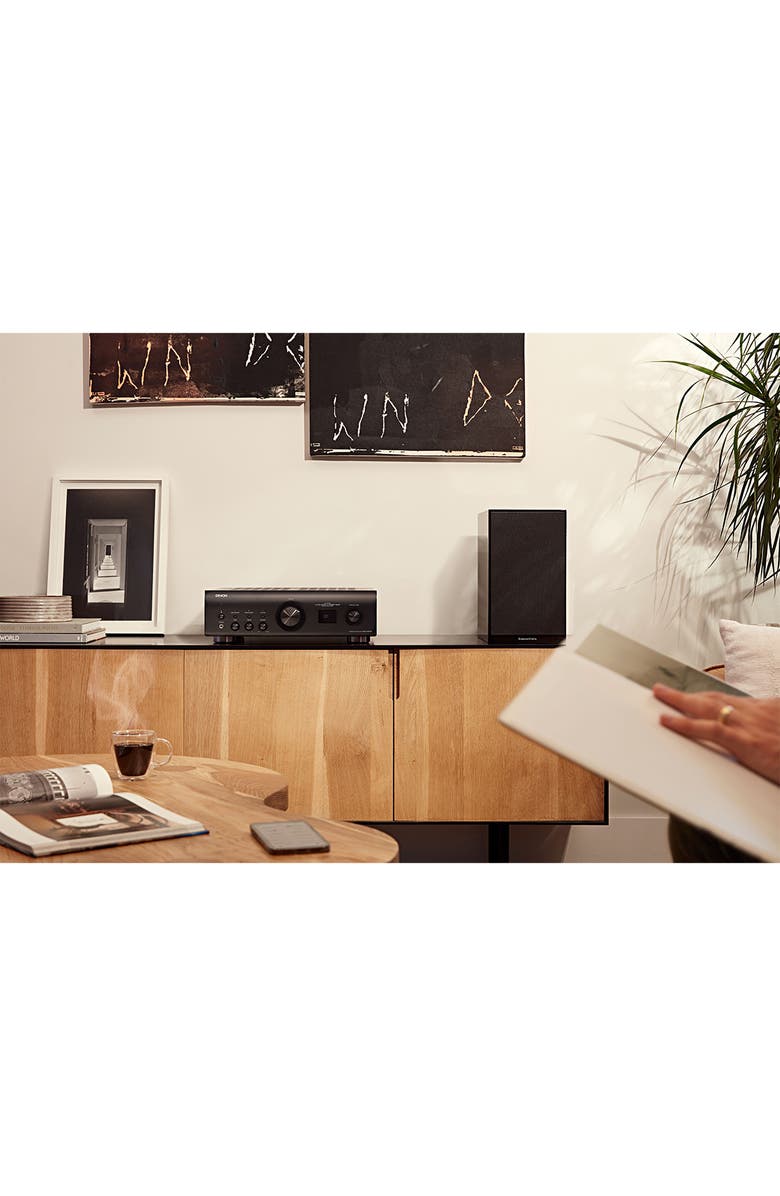 Denon PMA-1700NE 140W Integrated Amplifier with DCD-1700NE CD/SACD Player with Advanced AL32 Processing Plus, Alternate, color, Black