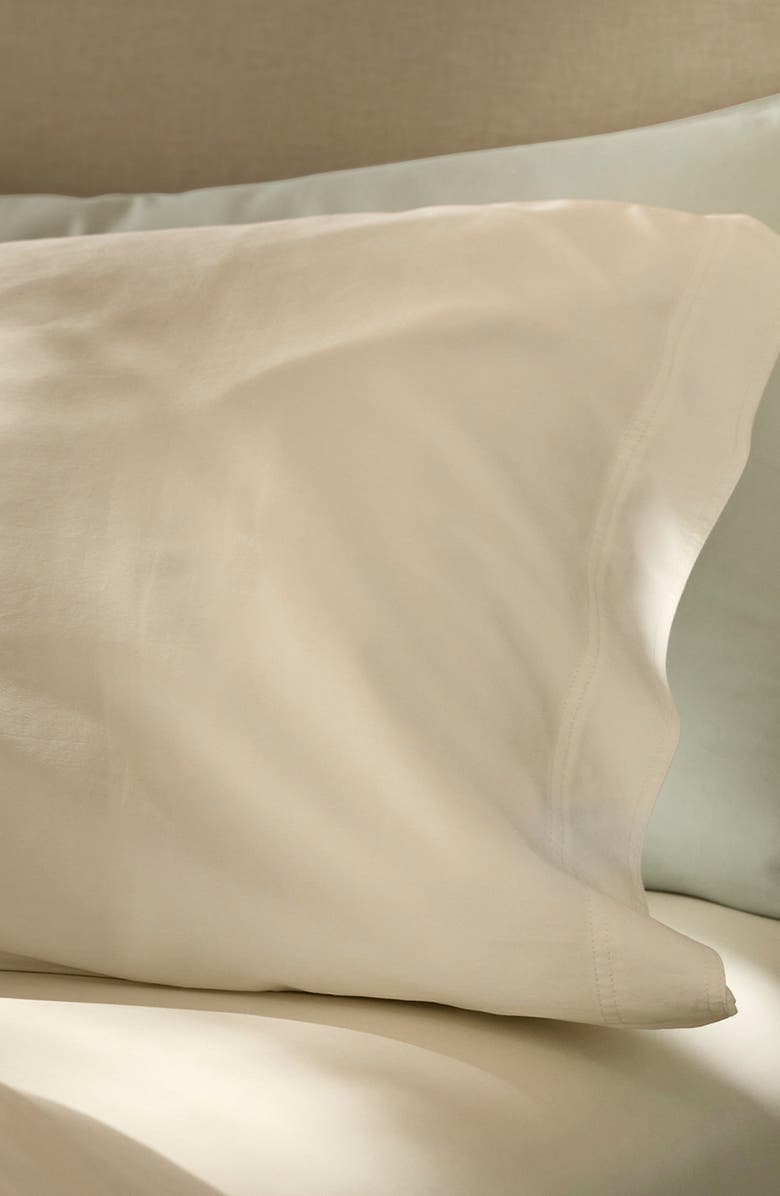 Boll & Branch Signature Vintage Washed Organic Cotton Sheet Set, Alternate, color, Vintage Cream